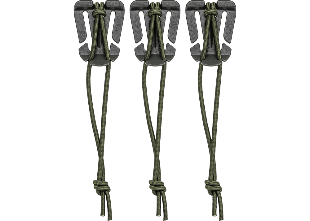 MOLLE Web Dominator Elastic 3-Pack (Dark Green)