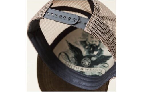 Two-Tone Denim Trucker Cap