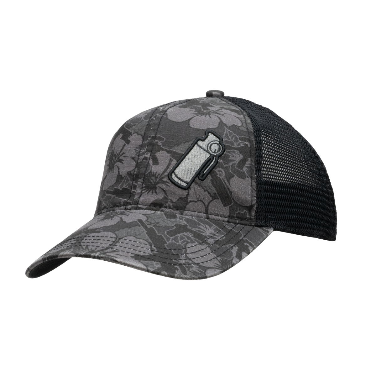 Hawaiian Trucker Cap (Dark Ops)