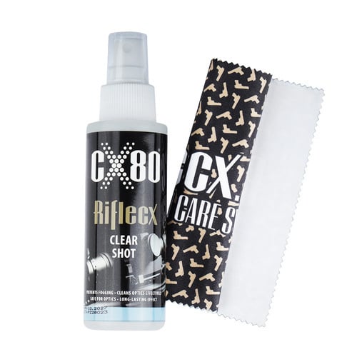Optics Cleaner Clear Shot with Cloth 100ml