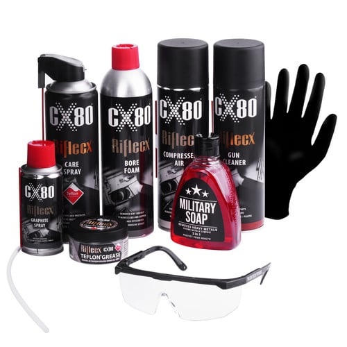 Rifle Set Cleaning Kit 9pcs