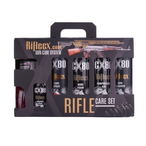 Rifle Set Cleaning Kit 9pcs