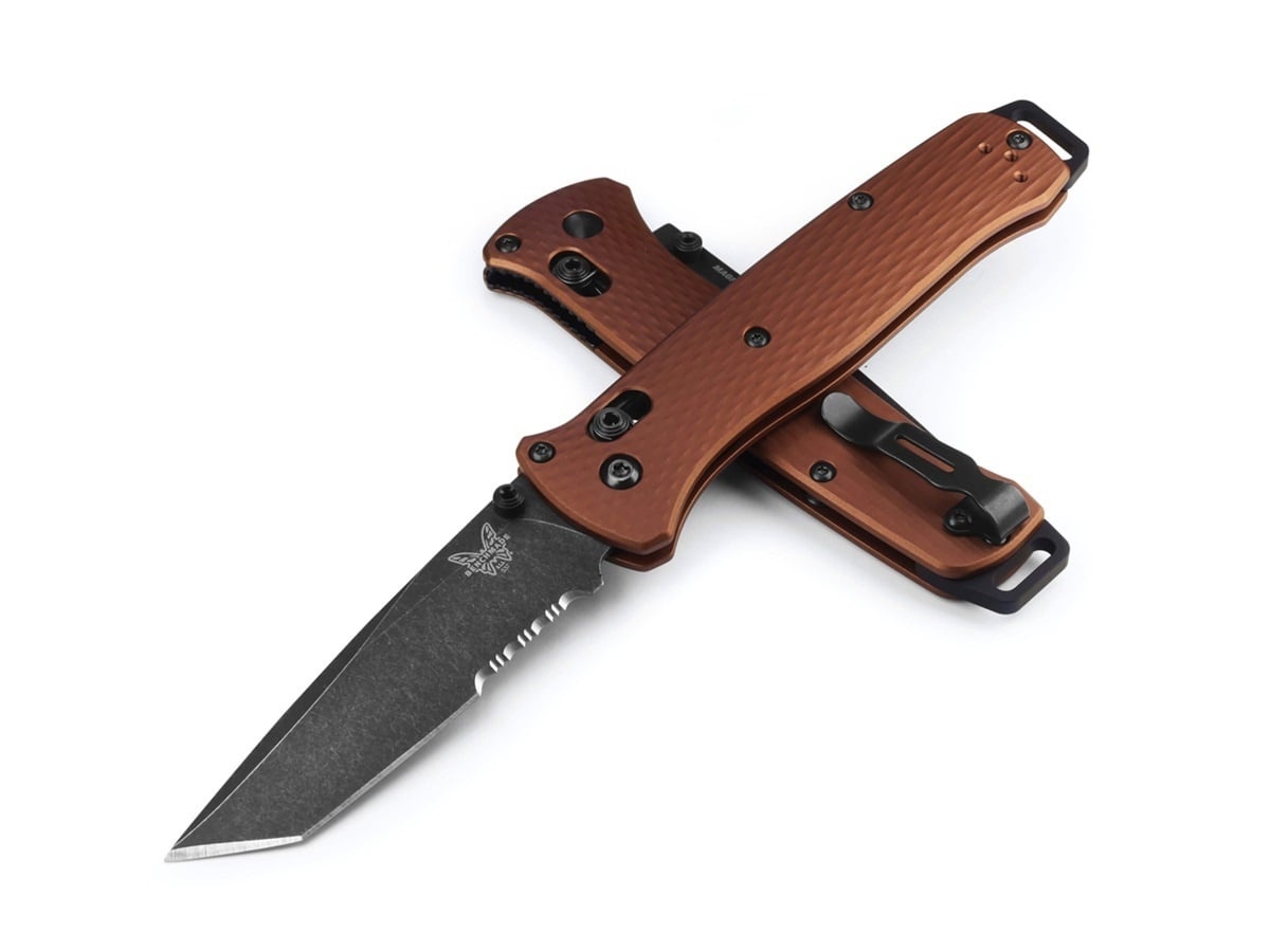 Bailout Aluminium Tanto Burnt Copper