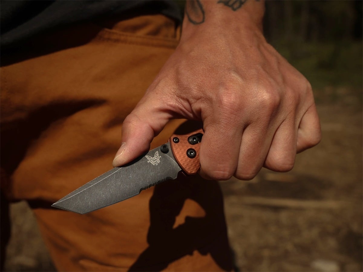 Bailout Aluminium Tanto Burnt Copper