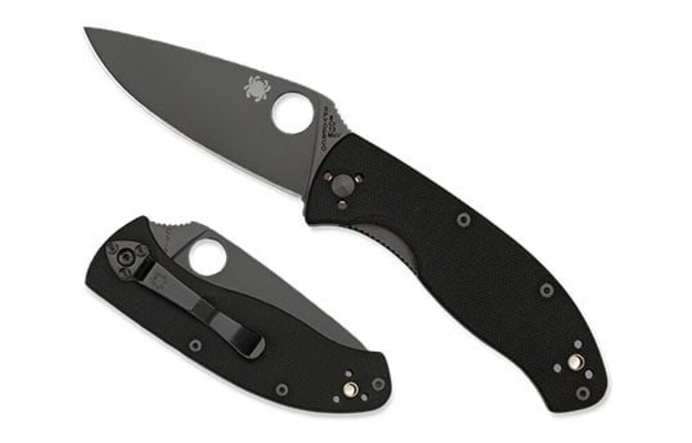 Tenacious Black / Black 8Cr13MoV PE