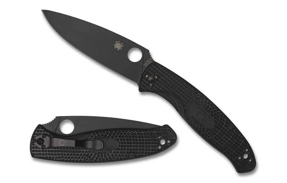 Resilience Lightweight Black / Black 8Cr13MoV PE