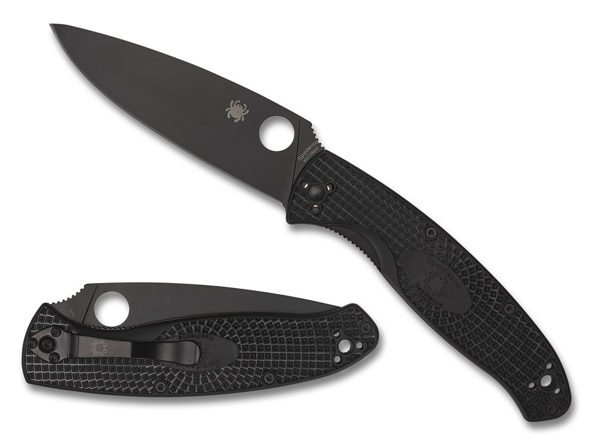 Resilience Lightweight Black / Black 8Cr13MoV PE