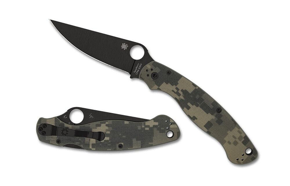 Military 2 Camouflage / Black CPM S30V PE
