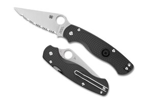Paramilitary 2 Black Lightweight Serrated SE
