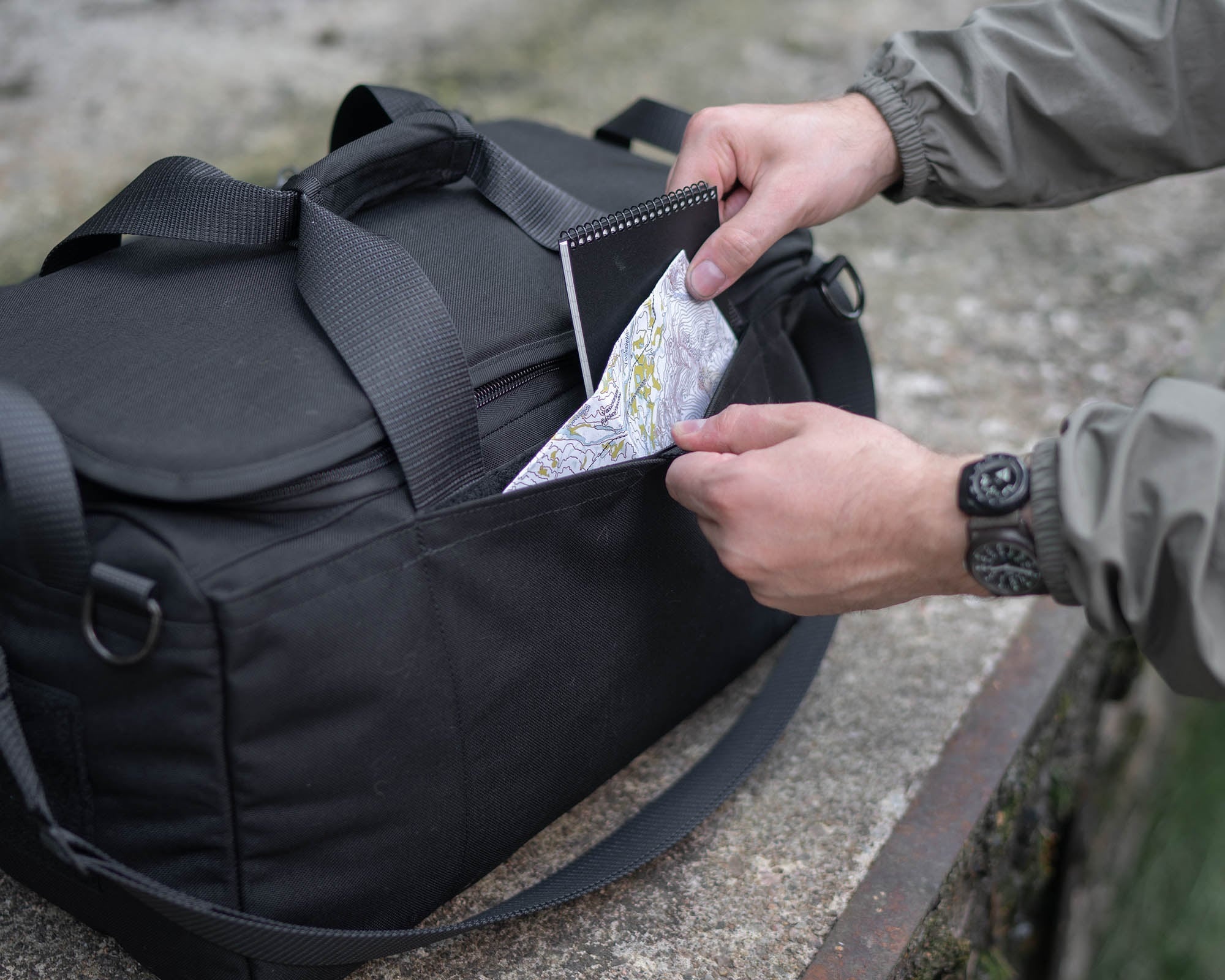 Keikka 30L Duffle Bag (Black)