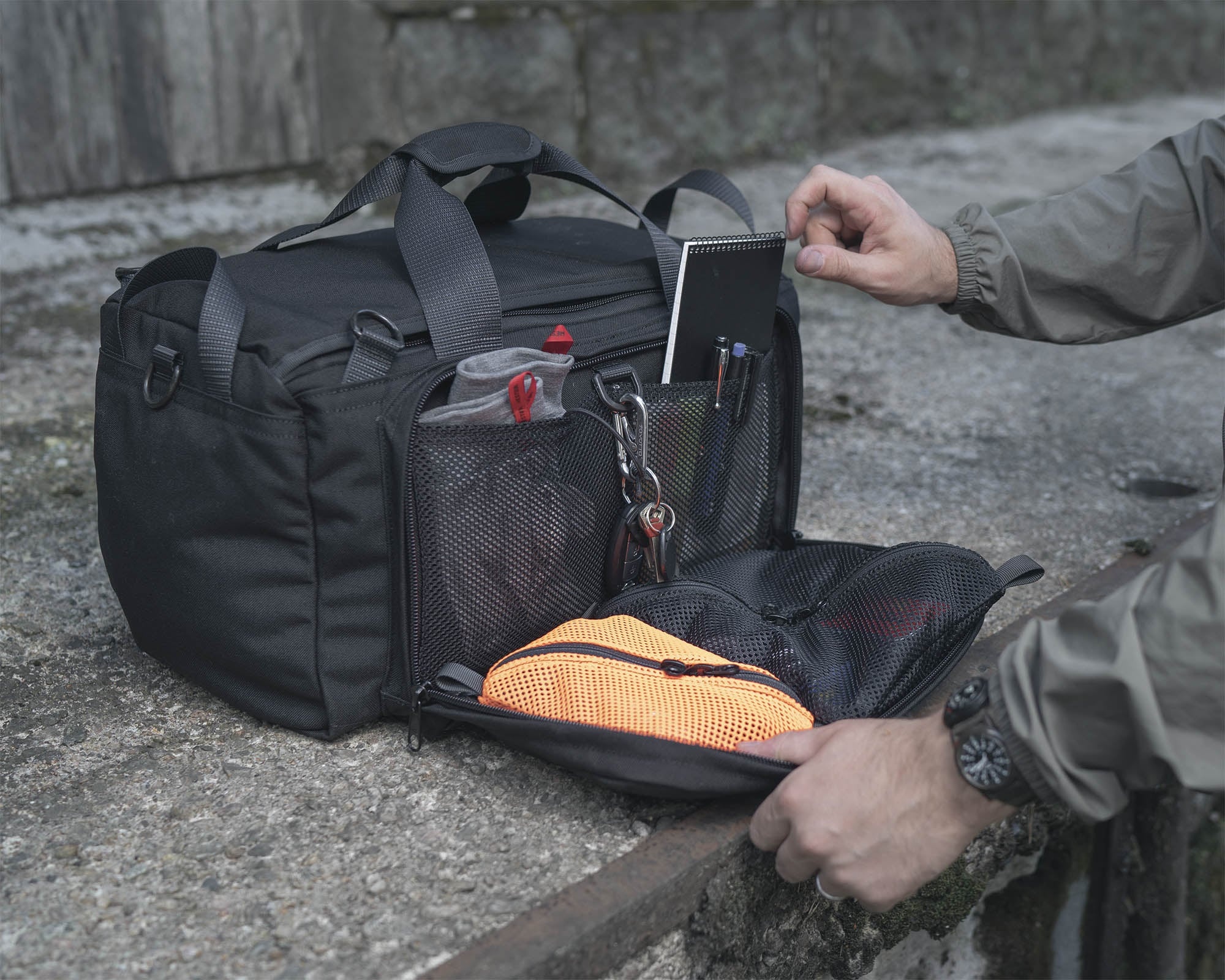 Keikka 30L Duffle Bag (Black)