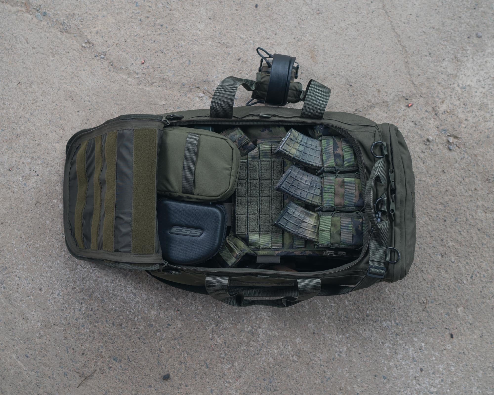 Keikka 50L Duffle Bag (Black)