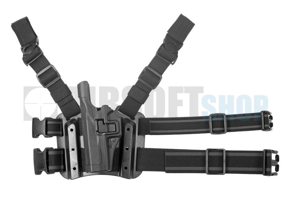 SERPA Holster Glock G17/19/22/23/32 LEFT (Black)