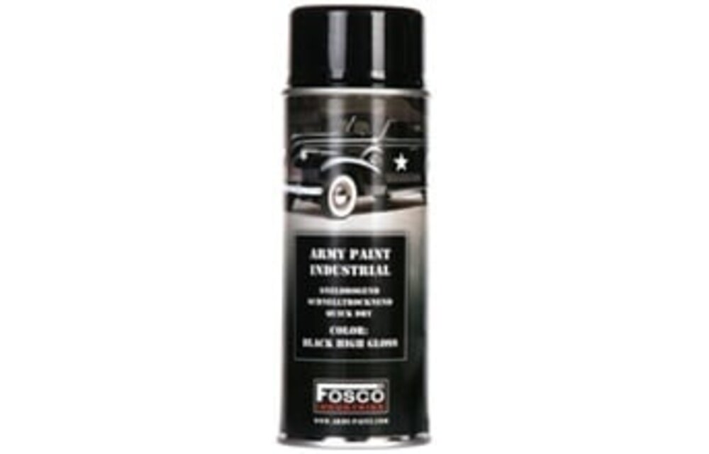 Spray Paint Shiny Black 400ml