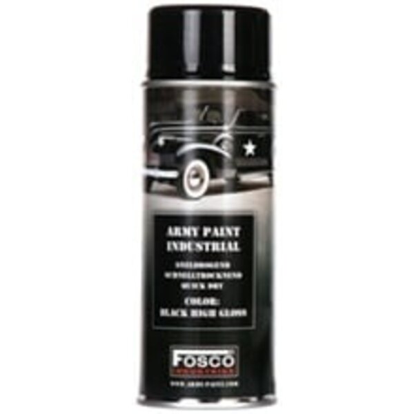 Spray Paint Shiny Black 400ml