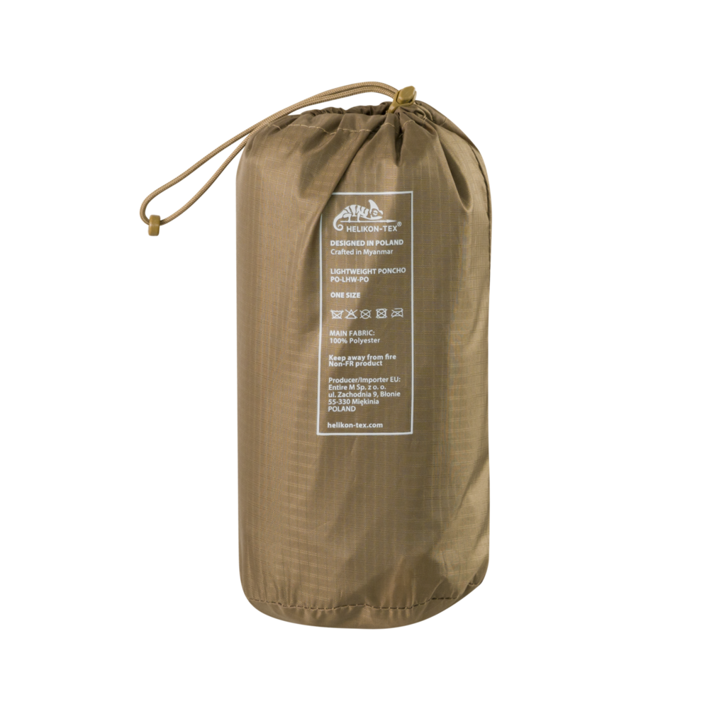 Lightweight Poncho (Black)