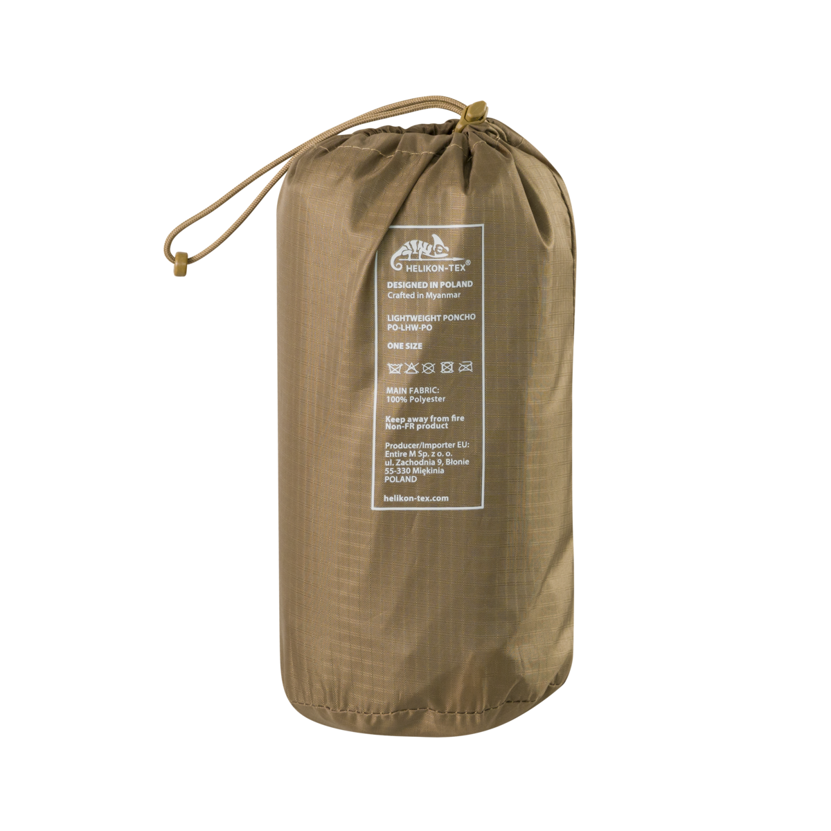 Lightweight Poncho (Earth Brown)