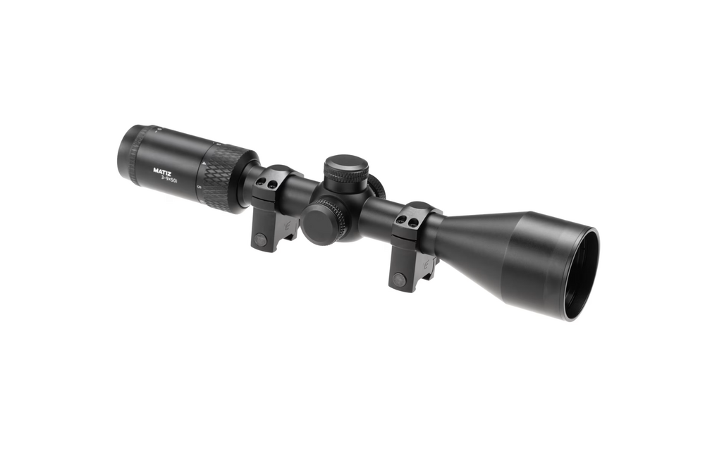 Matiz 3-9x50 Fiber Scope + Mount