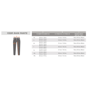 Ydor Rain Pants (Black)
