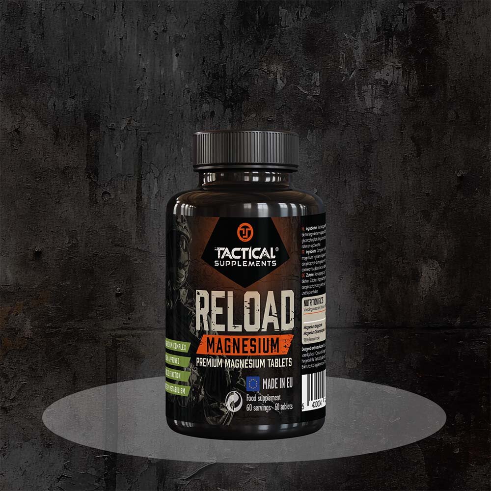 Tactical Supplements Reload Magnesium 60 Tablets