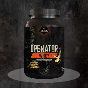 Tactical Supplements Operator Whey Protein Powder 1000g