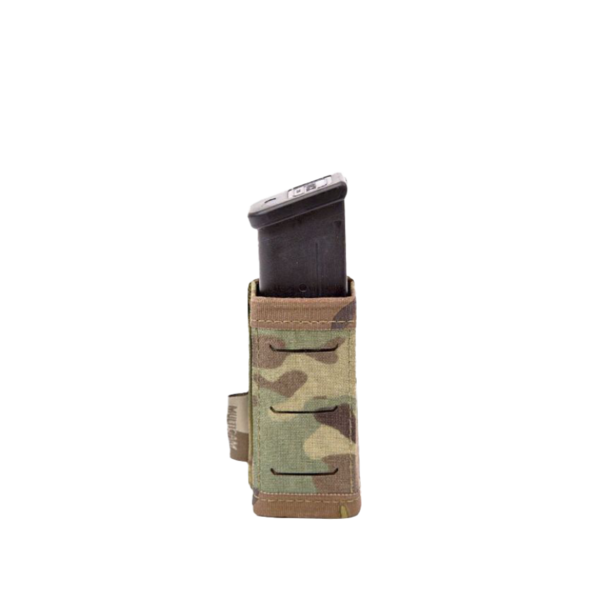 Laser Cut Single Snap Mag Pouch 9mm (Multicam)