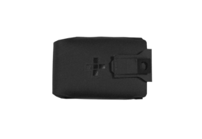 Laser Cut Large Horizontal Individual First Aid Kit Pouch (Black)