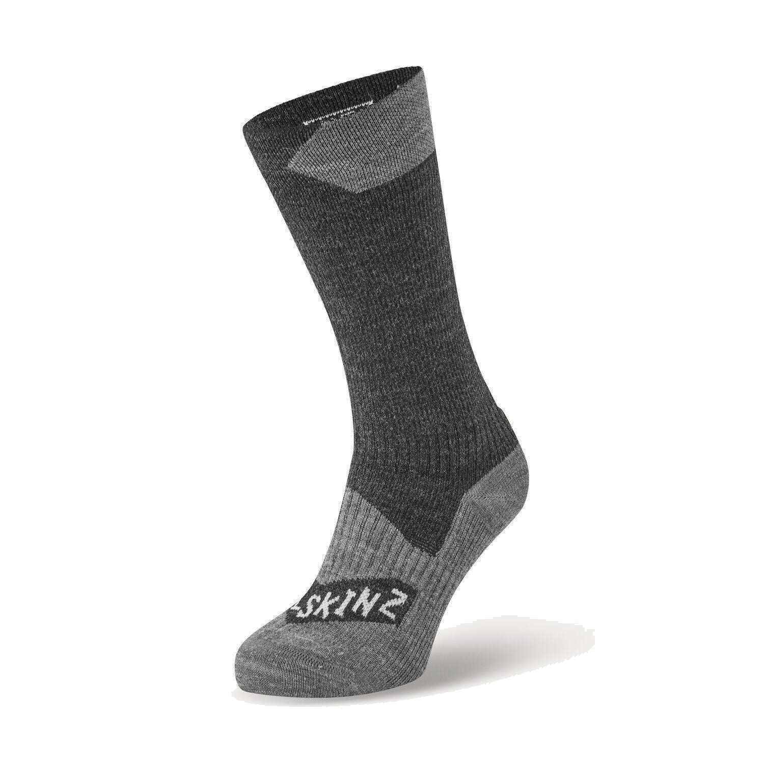 Raynham - Waterproof All Weather Mid Length Sock (Black)