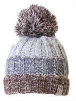 Pompon hat - Blue