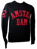 Sweater Amsterdam Black/Red