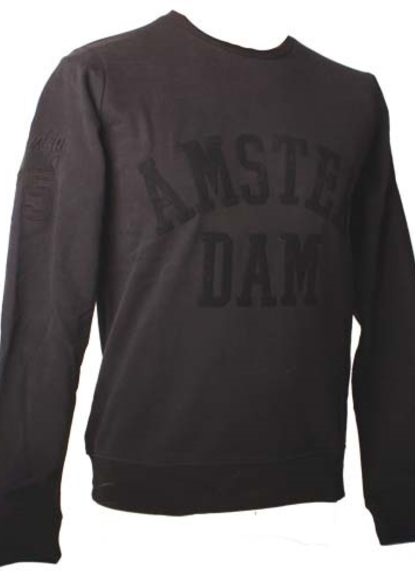 Sweater Amsterdam Zwart/Rood