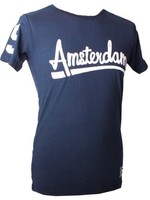 T-shirt Amsterdam Blue/White