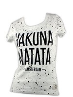 T-shirt Hakuna Matata White/Black