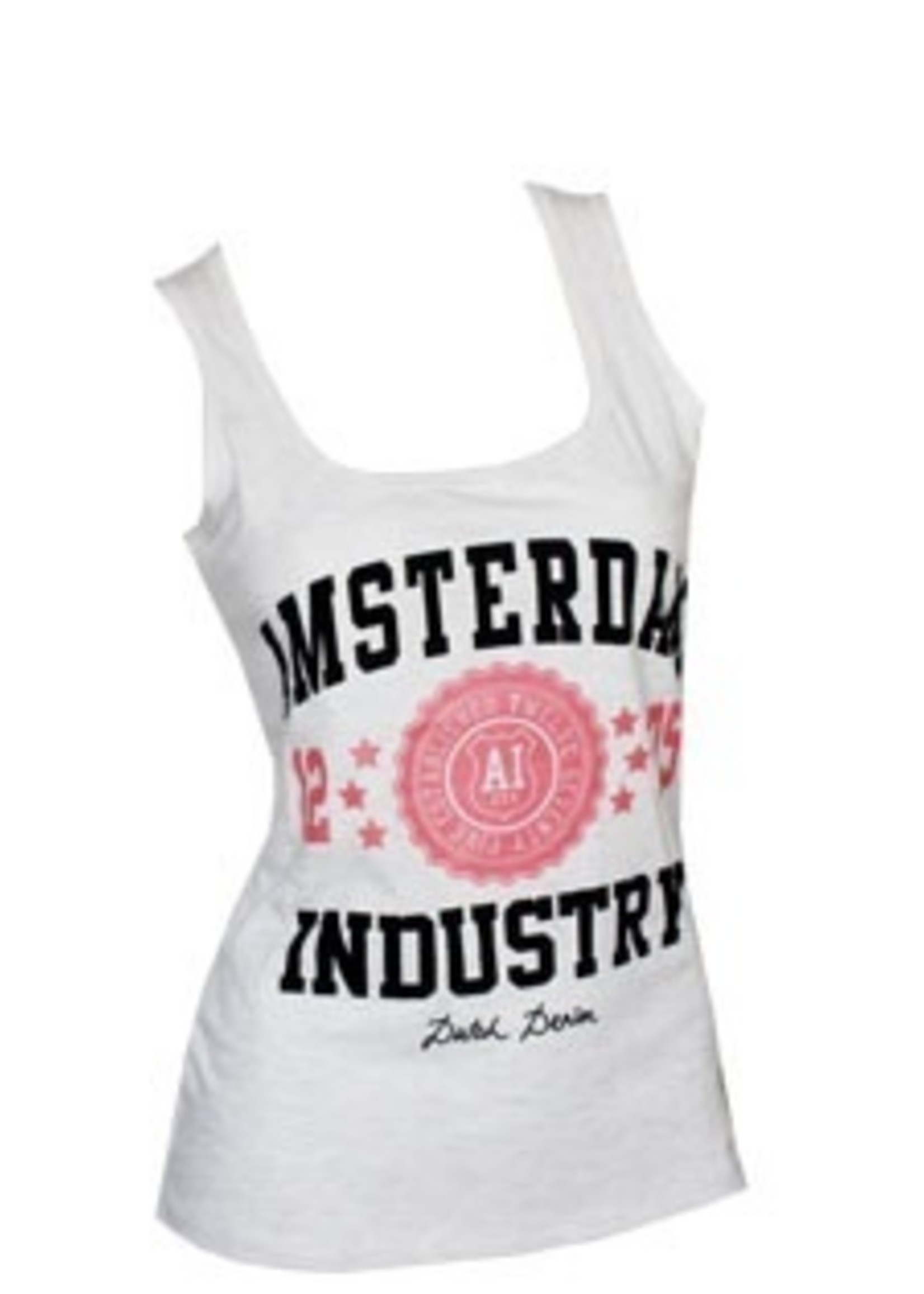 Top University style Wit/Blauw/Roze