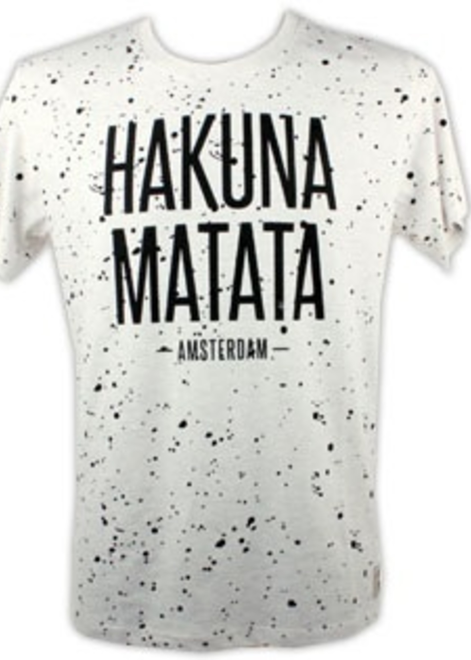 T-shirt Hakuna Matata Wit/Zwart