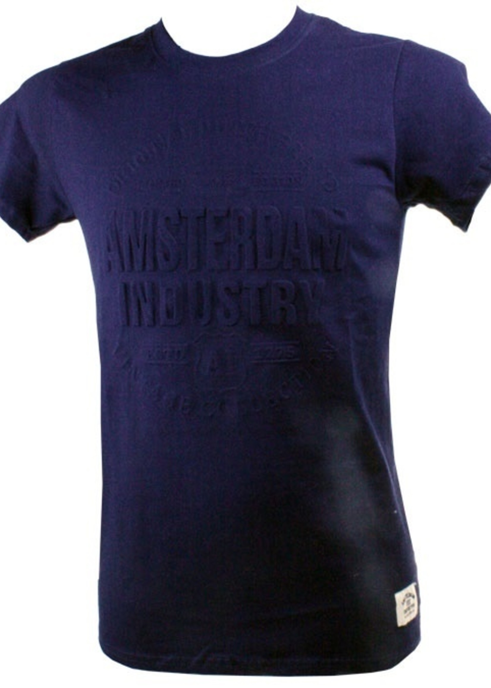 T-shirt Amsterdam Industry tekst 3D