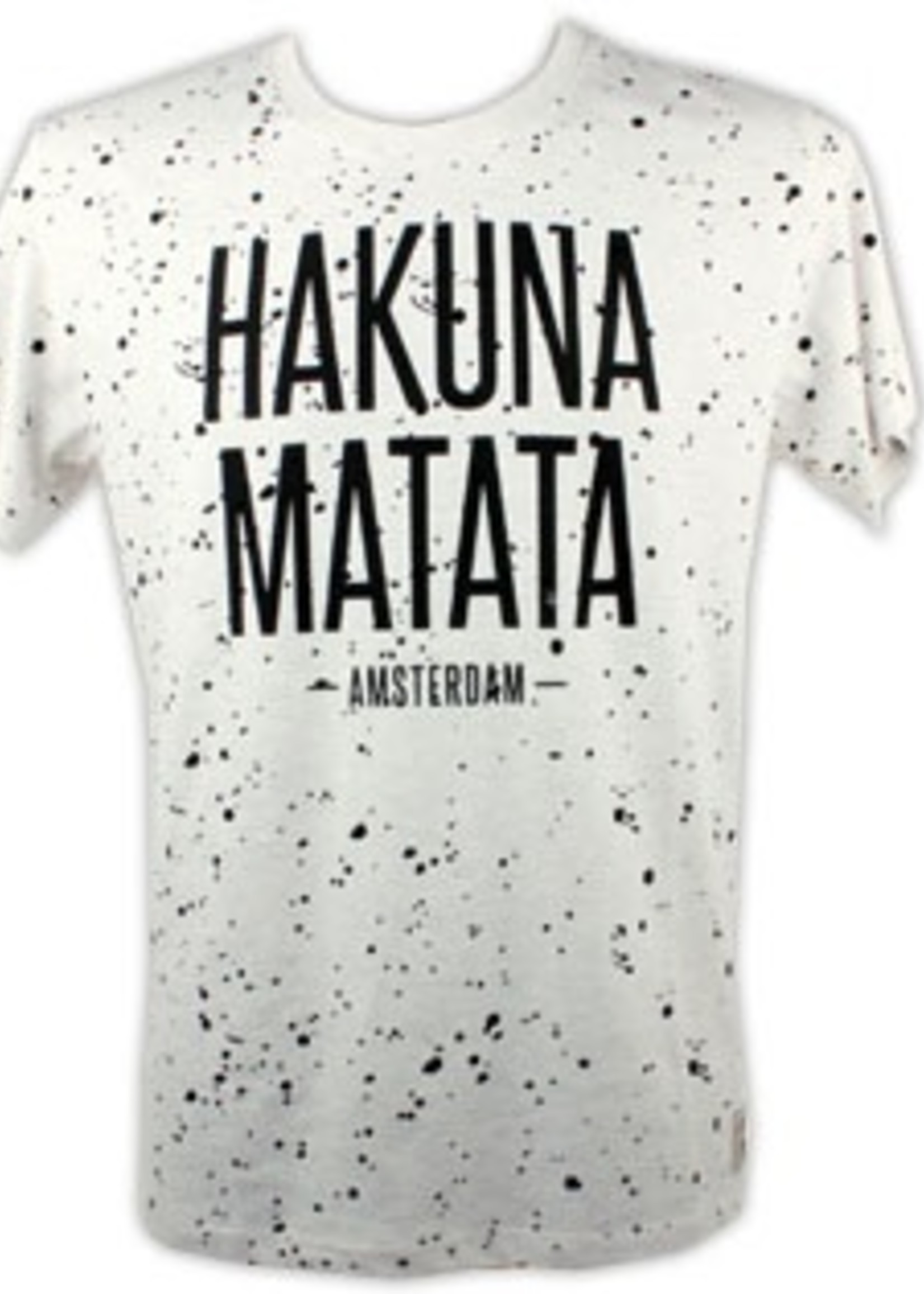 T-shirt Hakuna Matata Zwart/Wit