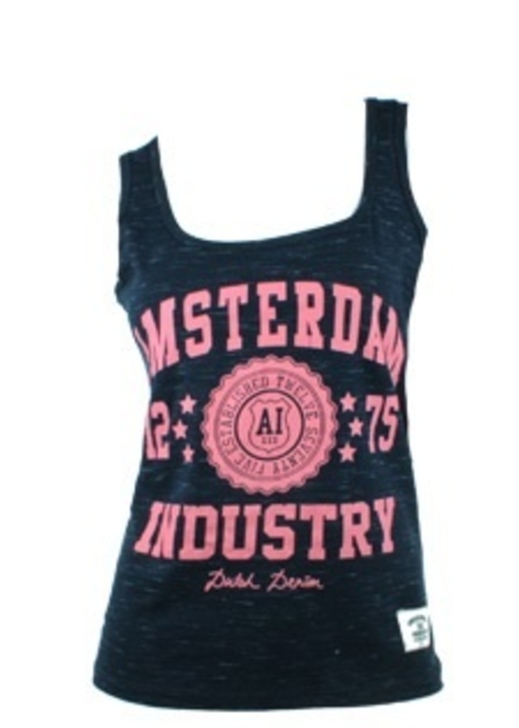 Top University style Wit/Blauw/Roze