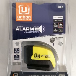 Schijfremslot + alarm 6mm pen Urban Security