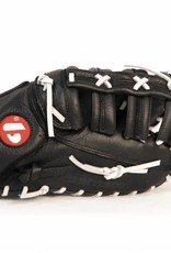GL-301 Competition first base baseball glove, genuine leather, size 31”, black