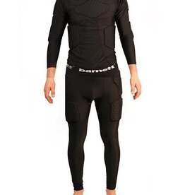 FKS-L Set, Compression T-shirt with long sleeves + Compression pants, 5 Integrated pieces, for American football
