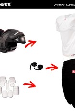 Lineman football package (MARK IV + FJ-2 + FP-2 + FHP-03 + FKP-03+ FTP-03 + 2pcs CMS-01)