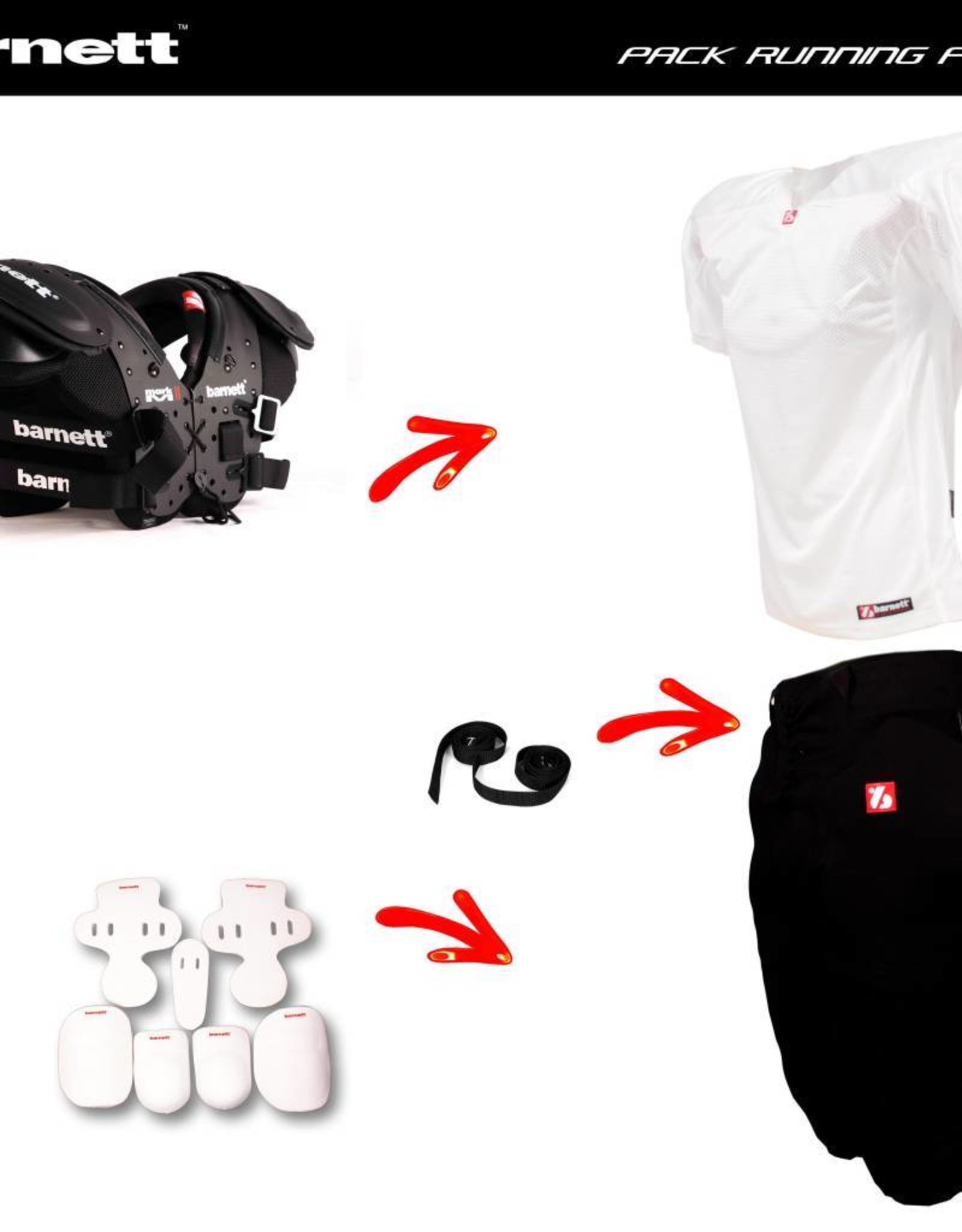 Running football package (MARK II + FJ-2 + FP-2 + FHP-02 + FKP-02 + FTP-02 + 2pcs CMS-01)