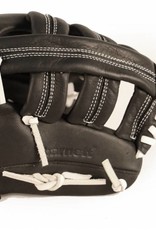 GL-130 Competition baseball glove, 13" genuine leather, outfield, Black