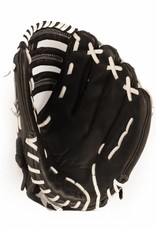 GL-130 Competition baseball glove, 13" genuine leather, outfield, Black