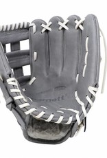 FL-117 high quality baseball and softball glove, leather, infield / fastpitch 11.7", light grey