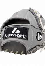 FL-117 high quality baseball and softball glove, leather, infield / fastpitch 11.7", light grey