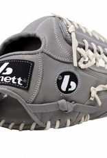 FL-125 " high quality leather baseball glove, infield / outfield / pitcher, light grey