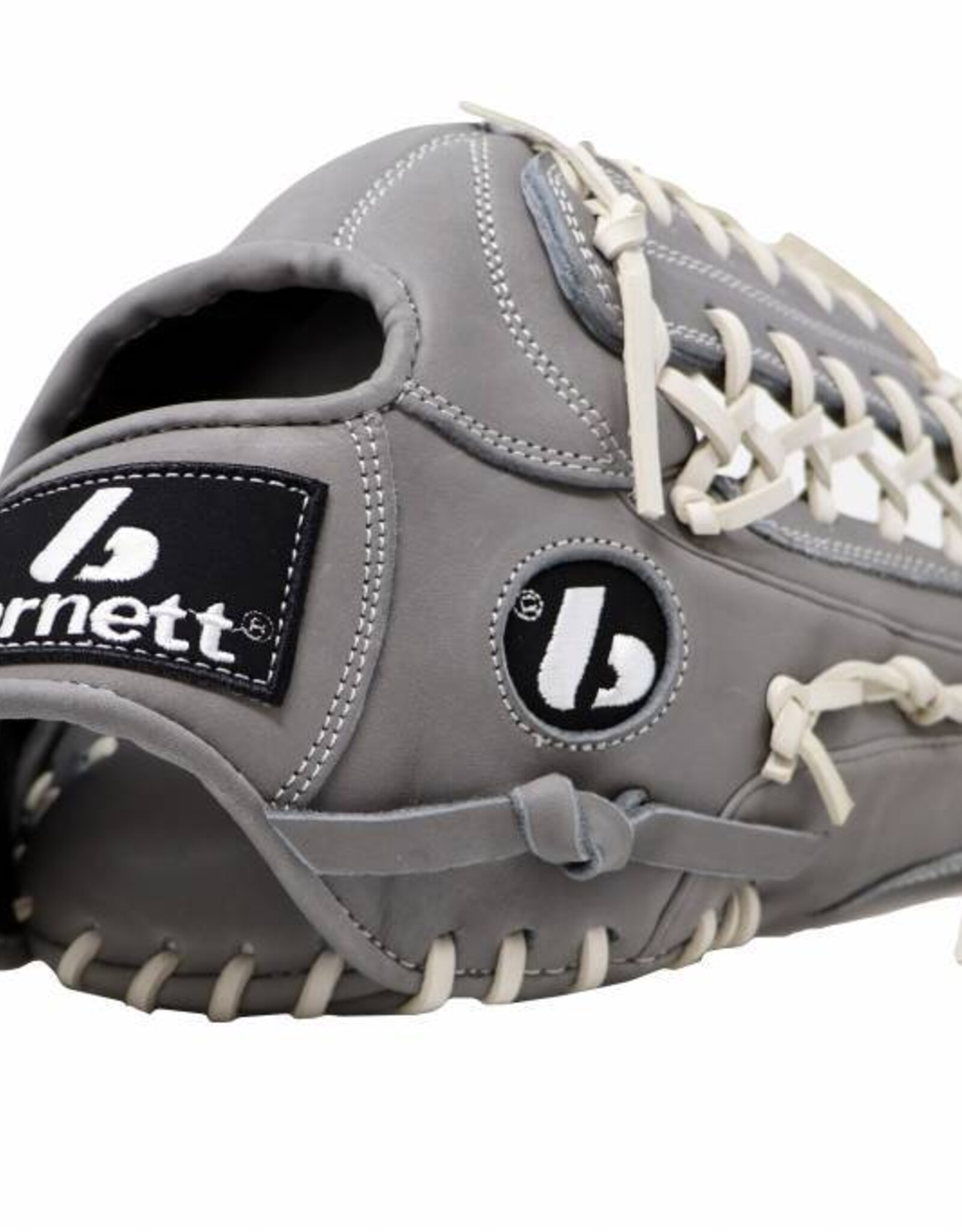 FL-125 " high quality leather baseball glove, infield / outfield / pitcher, light grey