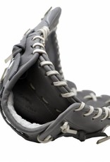 FL-125 " high quality leather baseball glove, infield / outfield / pitcher, light grey